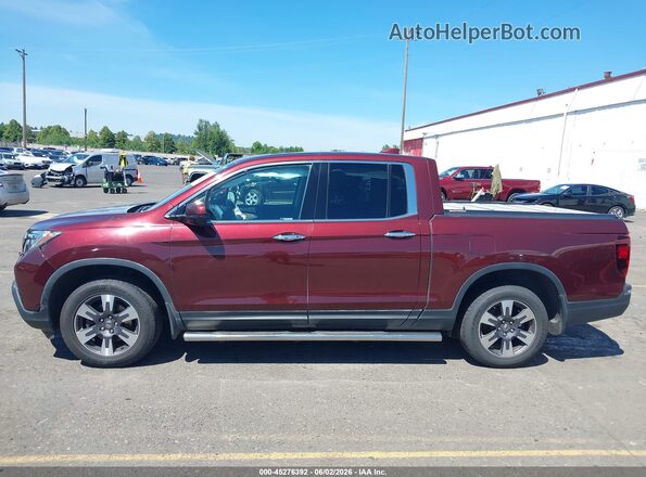 5FPYK3F79KB024425 2019 HONDA RIDGELINE Burgundy Панорамний вид салону 360°