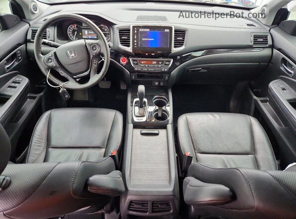 5FPYK3F79KB024604 2019 HONDA RIDGELINE Silver Вид панелі приладів