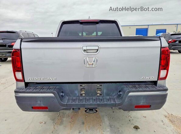 5FPYK3F79KB024604 2019 HONDA RIDGELINE Silver Вид ззаду