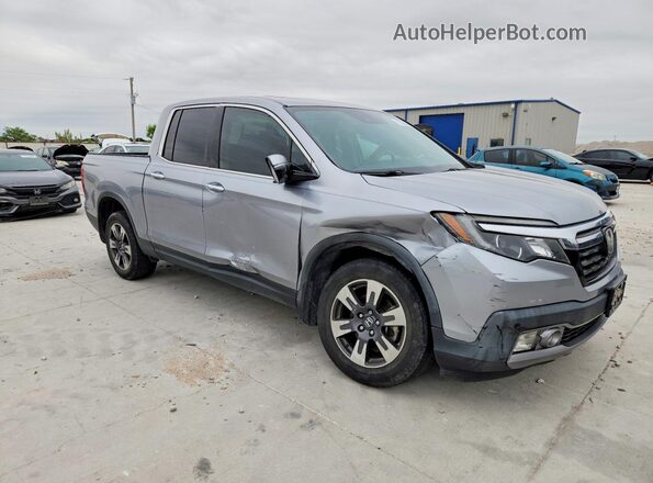 5FPYK3F79KB024604 2019 HONDA RIDGELINE Silver Передня права чверть