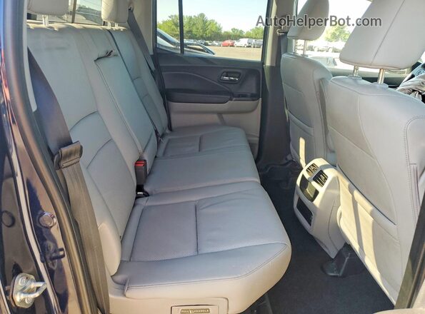 5FPYK3F79LB010459 2020 HONDA RIDGELINE Blue Вид задніх сидінь