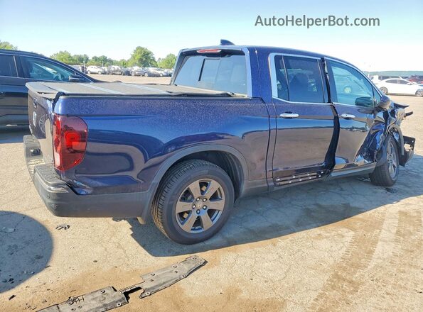 5FPYK3F79LB010459 2020 HONDA RIDGELINE Blue Задня права чверть