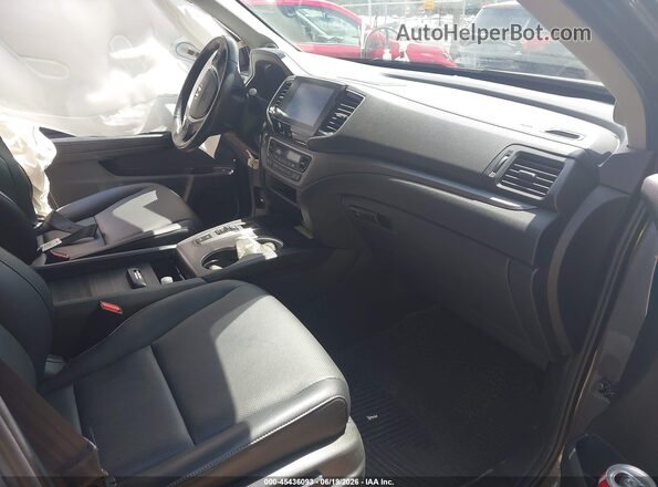 5FPYK3F79MB026453 2021 HONDA RIDGELINE Gray Front interior view
