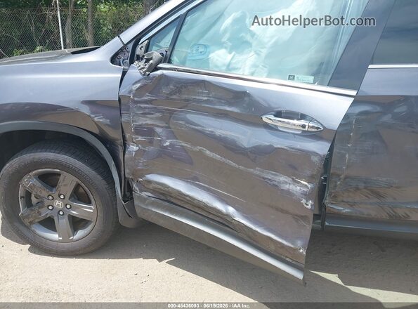 5FPYK3F79MB026453 2021 HONDA RIDGELINE Gray Front view