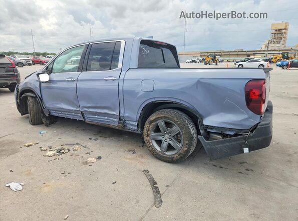 5FPYK3F79NB038880 2022 HONDA RIDGELINE Blue Trasero izquierdo