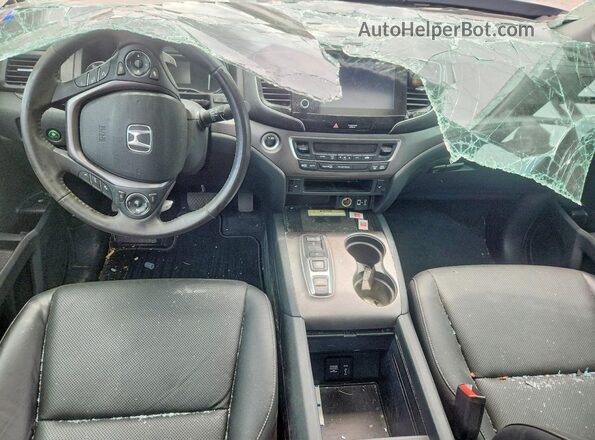 5FPYK3F79NB038880 2022 HONDA RIDGELINE Blue Vista del salpicadero