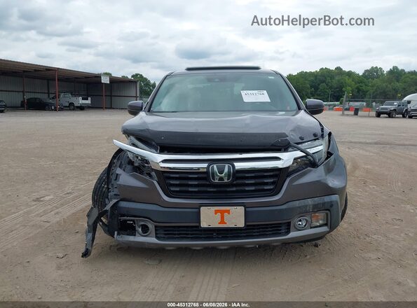 5FPYK3F7XKB000926 2019 HONDA RIDGELINE Gray Instrument cluster view