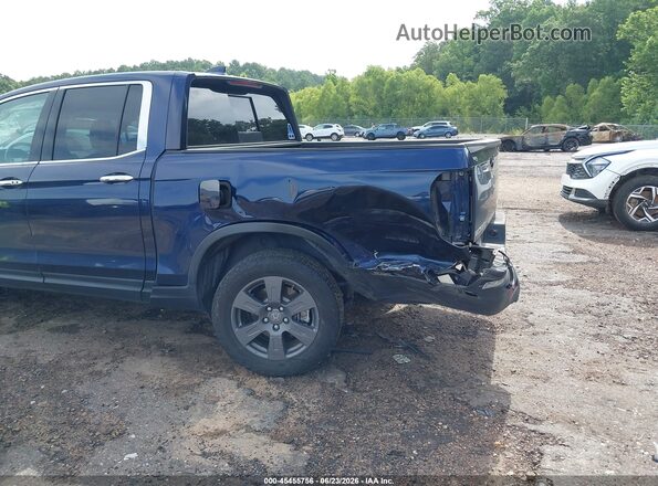 5FPYK3F7XLB000653 2020 HONDA RIDGELINE Blue Դիմացի տեսք