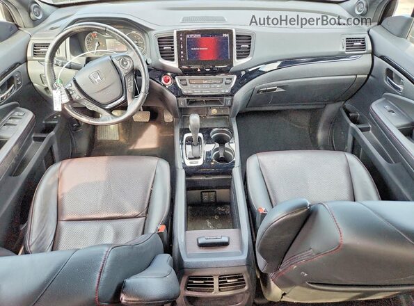 5FPYK3F86KB007011 2019 HONDA RIDGELINE Черный Вид панели приборов
