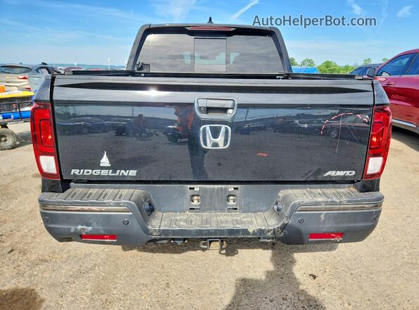 5FPYK3F86KB007011 2019 HONDA RIDGELINE Черный Вид сзади