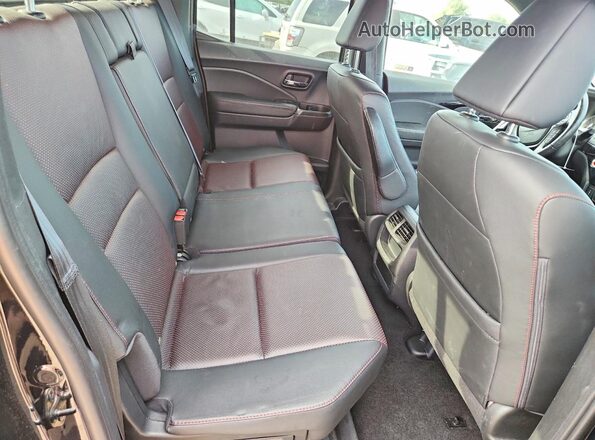 5FPYK3F86KB007011 2019 HONDA RIDGELINE Черный Вид задних сидений