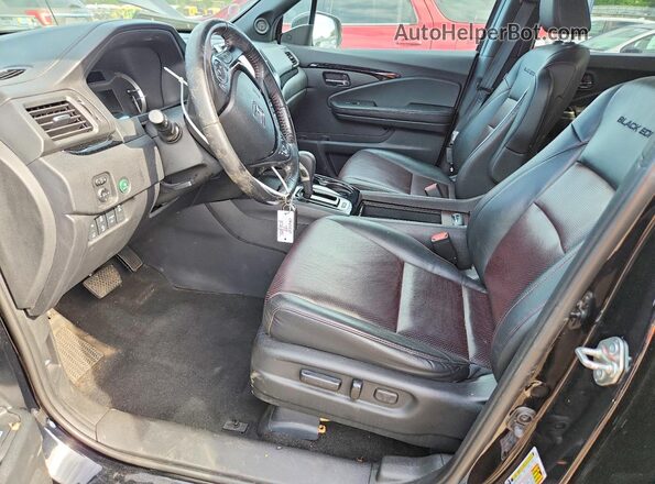 5FPYK3F86KB007011 2019 HONDA RIDGELINE Черный Вид салона спереди
