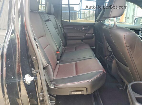 5FPYK3F86NB018692 2022 HONDA RIDGELINE Black უკანა სავარძლების ხედი