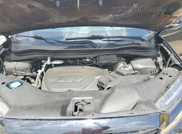 5FPYK3F86NB018692 2022 HONDA RIDGELINE Black უკანა სალონის ხედი