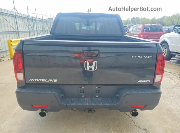 5FPYK3F86NB018692 2022 HONDA RIDGELINE Black უკანა ხედი