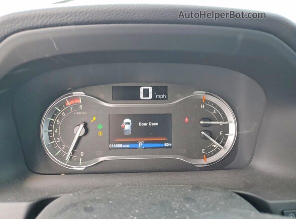 5FPYK3F86PB063764 2023 HONDA RIDGELINE Black Widok zestawu wskaźników