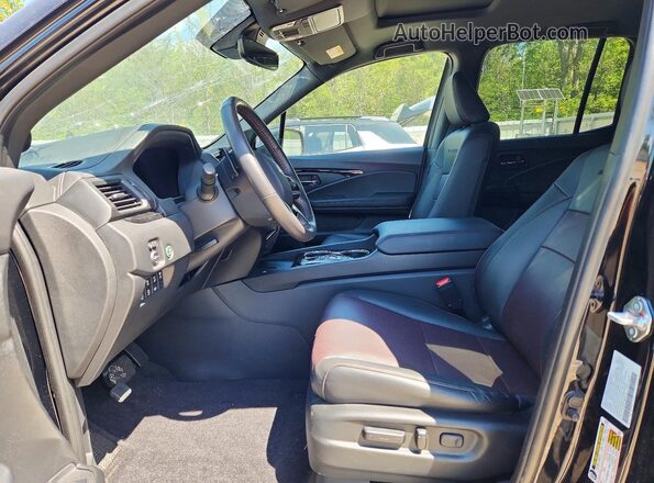 5FPYK3F87SB031091 2025 HONDA RIDGELINE Black Front interior view