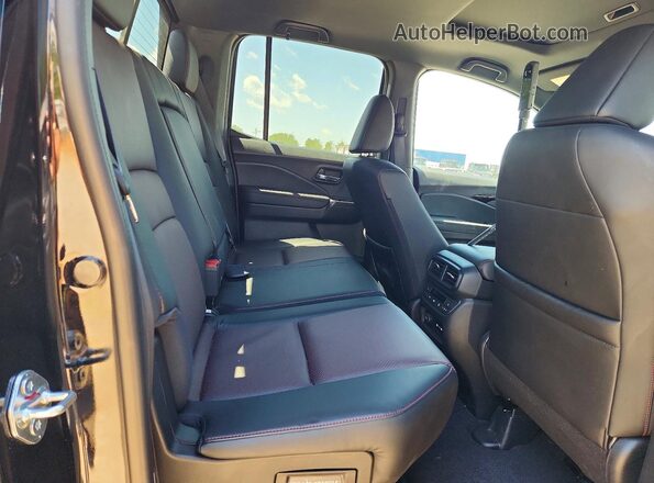 5FPYK3F87SB031091 2025 HONDA RIDGELINE Black Rear seats view