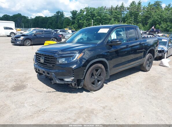 5FPYK3F88MB024671 2021 HONDA RIDGELINE Black Առջևի ձախ երեք քառորդ տեսարան