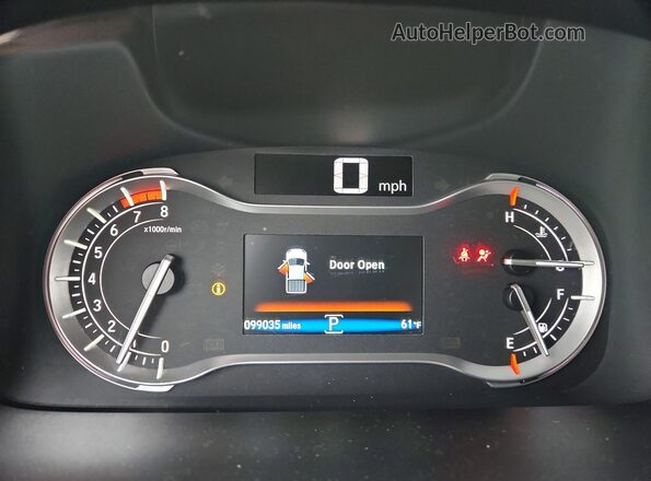 5FPYK3F8XKB017721 2019 HONDA RIDGELINE Black Vista del cuadro de instrumentos