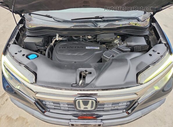5FPYK3F8XKB017721 2019 HONDA RIDGELINE Black Vista interior trasera