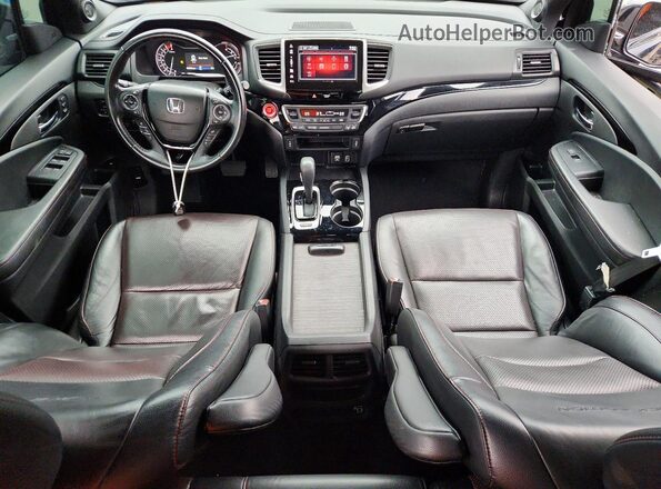 5FPYK3F8XKB017721 2019 HONDA RIDGELINE Black Vista del salpicadero
