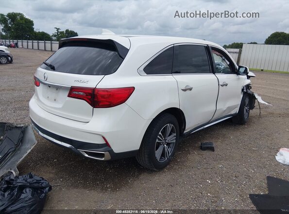 5FRYD3H32HB010967 2017 ACURA MDX White უკანა მარჯვენა