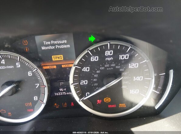 5FRYD3H32HB010967 2017 ACURA MDX White უკანა სავარძლების ხედი
