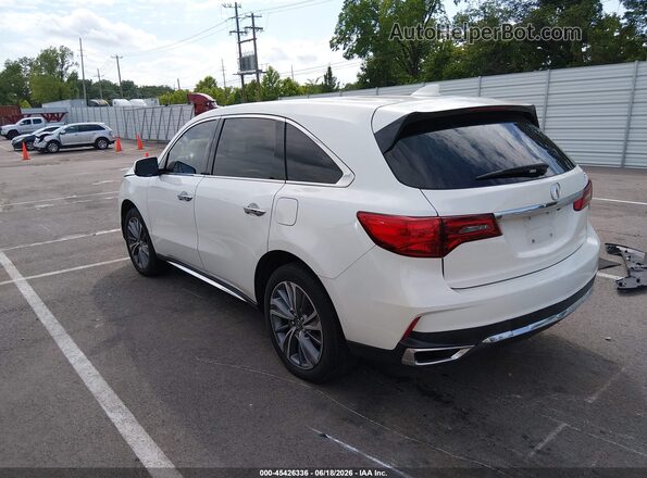 5FRYD3H50HB007258 2017 ACURA MDX White Հետևի ձախ