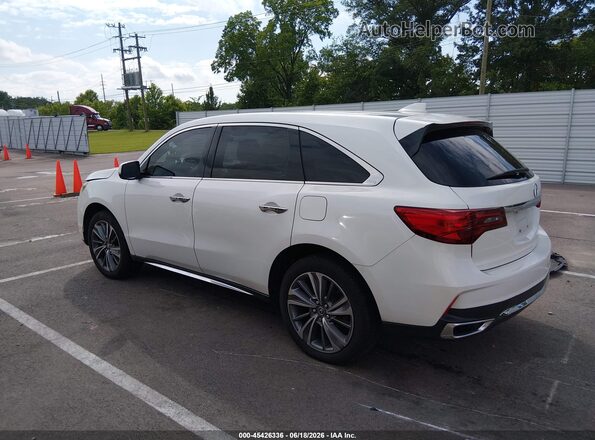 5FRYD3H50HB007258 2017 ACURA MDX White Սալոնի 360 աստիճան տեսք