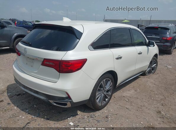 5FRYD3H56HB001982 2017 ACURA MDX White Rear right