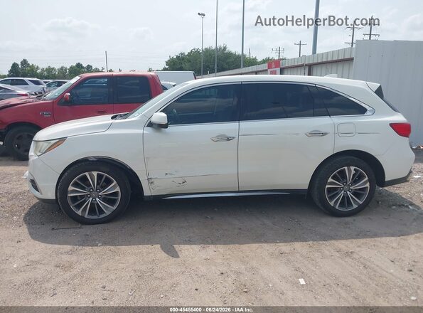 5FRYD3H56HB001982 2017 ACURA MDX White 360 interior view