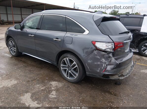 5FRYD3H87HB013648 2017 ACURA MDX Gray Задня ліва чверть