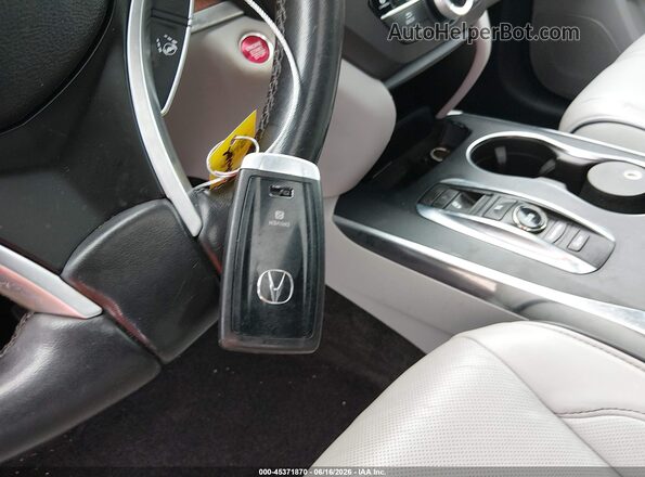 5FRYD3H87HB013648 2017 ACURA MDX Gray Вид панелі приладів
