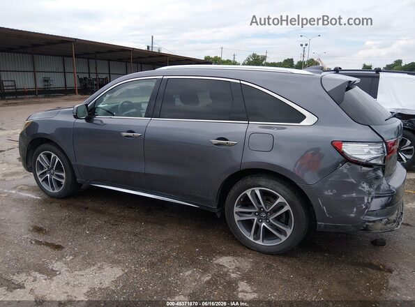 5FRYD3H87HB013648 2017 ACURA MDX Gray 