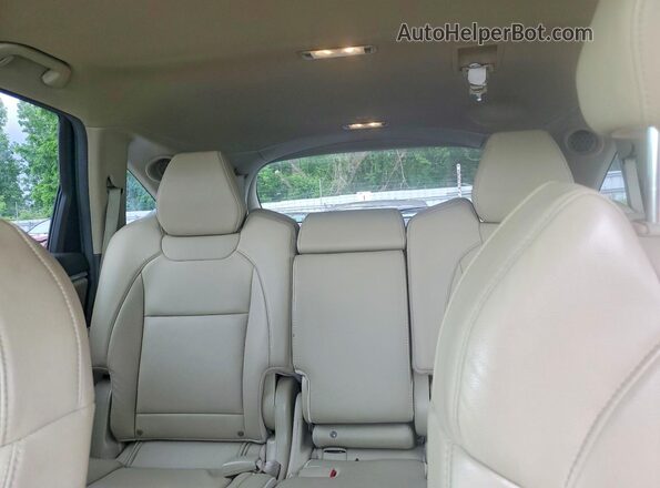 5FRYD4H45HB504402 2017 ACURA MDX White Rear seats view