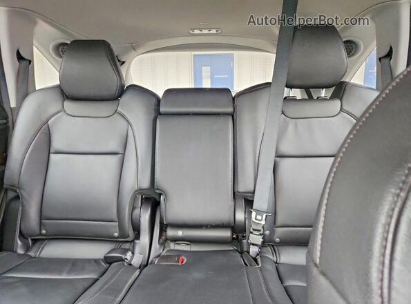 5FRYD4H52HB023581 2017 ACURA MDX Gray Rear seats view