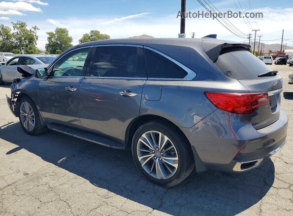 5FRYD4H52HB026593 2017 ACURA MDX Gray უკანა მარცხენა