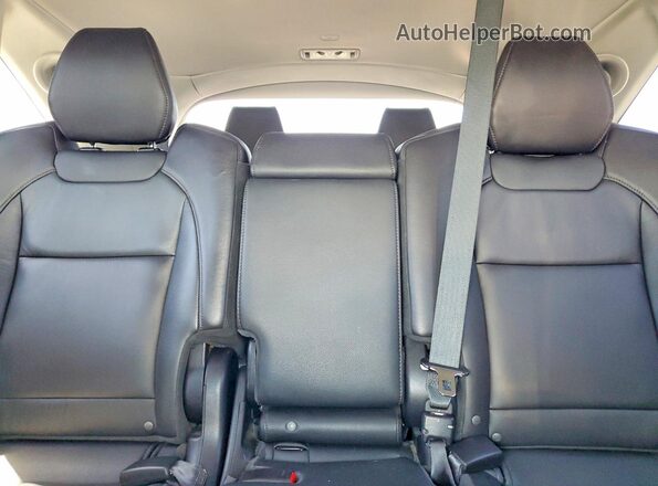 5FRYD4H52HB026593 2017 ACURA MDX Gray უკანა სავარძლების ხედი