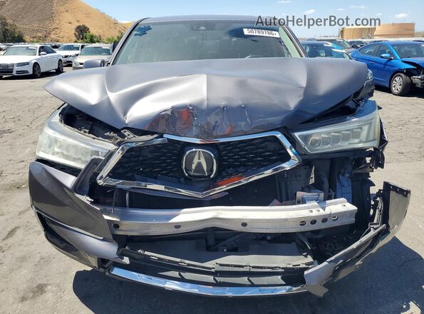 5FRYD4H52HB026593 2017 ACURA MDX Gray წინა ხედი