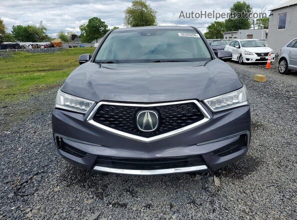 5FRYD4H59HB017941 2017 ACURA MDX Серый Вид спереди