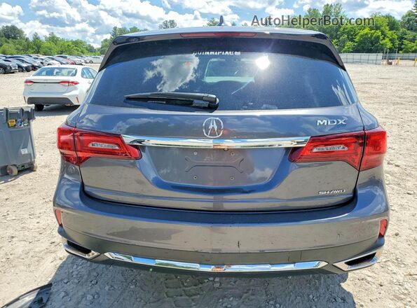 5FRYD4H71HB036341 2017 ACURA MDX Gray 