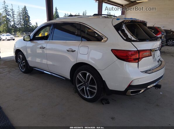 5FRYD4H84HB042188 2017 ACURA MDX White Հետևի ձախ
