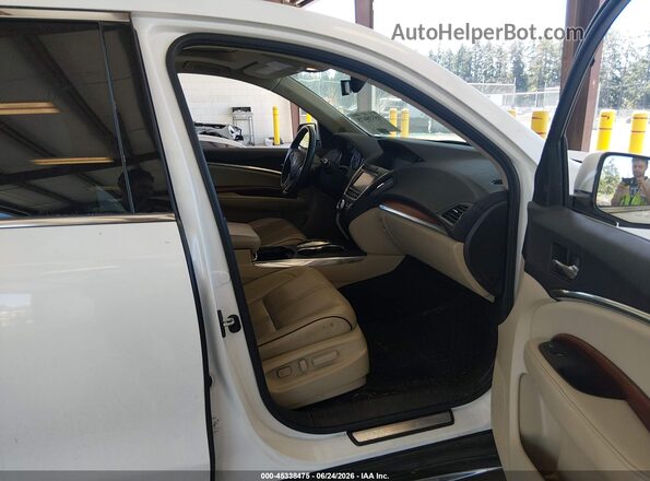 5FRYD4H84HB042188 2017 ACURA MDX White Սալոնի դիմացի տեսք