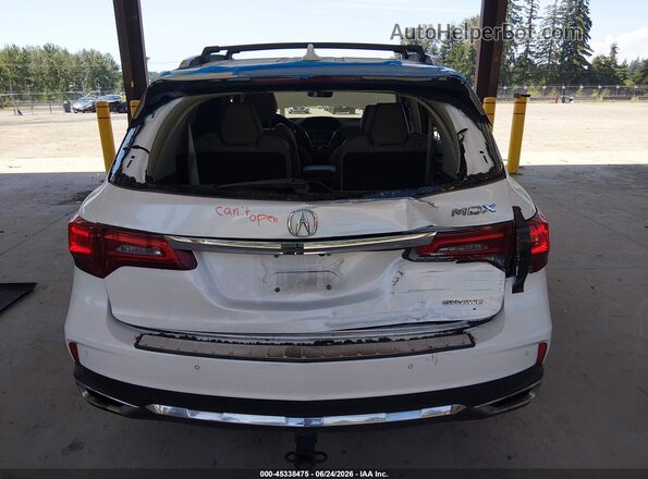 5FRYD4H84HB042188 2017 ACURA MDX White Դիմացի տեսք