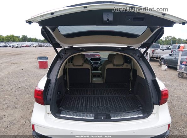 5FRYD4H85HB035444 2017 ACURA MDX White Սարքավորումների վահանակի տեսք