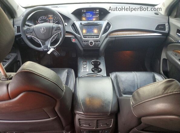 5FRYD4H86HB005997 2017 ACURA MDX Black 