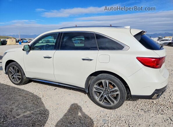 5FRYD4H89HB019859 2017 ACURA MDX White Rear left