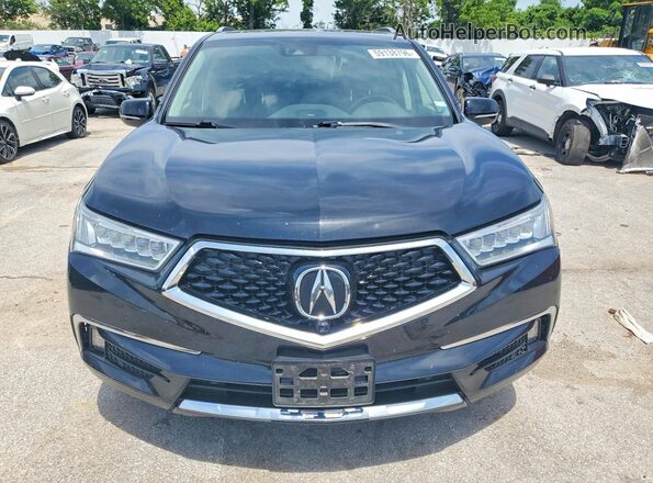 5FRYD4H93HB036780 2017 ACURA MDX Black Вид спереду
