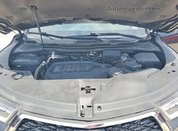 5FRYD4H93HB036780 2017 ACURA MDX Black Вид підкапотного простору